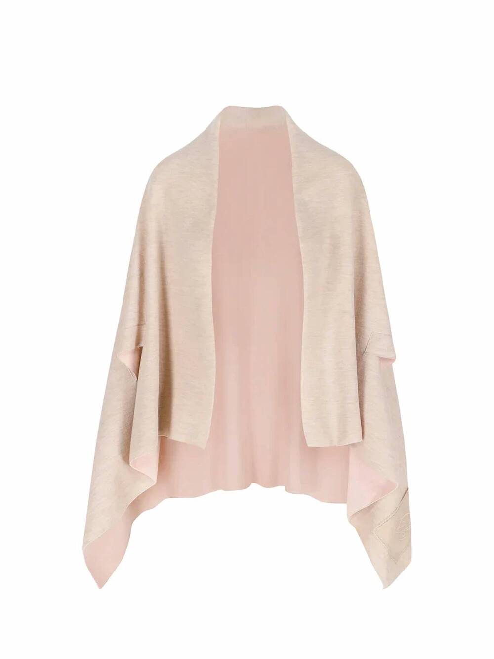 NEW BERNADETTE women's shirine shawl in beige/pale pink